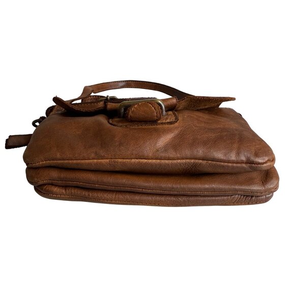 Harbour 2nd Brown Leather Luna Crossbody Bag - Picture 6 of 9